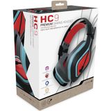 Gioteck - HC-9 Wired Stereo Gaming Headset Blue & Red for Nintendo Switch/Switch Lite, PC, Xbox, PS5, PS4, Mac & Mobile