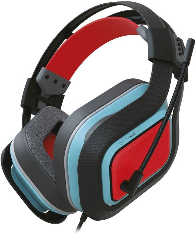 Gioteck - HC-9 - Gaming Headset - Rood - Bedraad