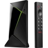 NVIDIA SHIELD Android TV Pro Multimedia en streaming speler; 4K HDR-films, Live Sports Dolby Vision-Atmos, upscaling door IA, games in de Cloud GeForce NOW