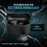 JLAB Go POP Draadloze Oordopjes - Bluetooth - 32 uur speeltijd - Zwart