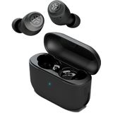 JLab Go Air POP oortjes draadloos - 32 uur Speeltijd - EQ Geluidsinstellingen - Bluetooth oordopjes - Oplaadcase met ingebouwde Oplaadkabel – Zwart