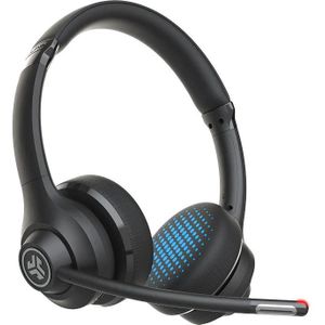 JLAB Go Work Headset met Microfoon - Bluetooth - 55 Uur - USB C