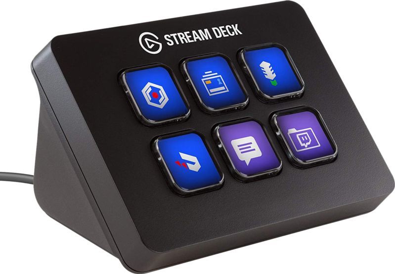 Elgato Stream Deck Mini – Bedien Zoom, Teams, PowerPoint, MS Office en meer, Boost productiviteit met naadloze integratie voor dagelijkse apps, Stel eenvoudig sneltoetsen in, Compatibel met Mac en pc