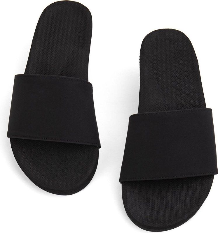 Indosole Slides Essential - Dames Slippers - Zwart