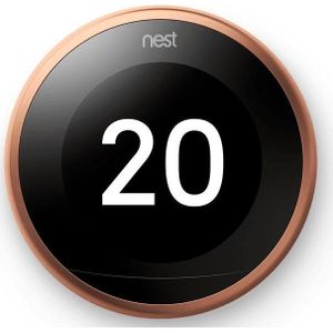 Google Nest Learning Thermostat - Slimme thermostaat - Koper