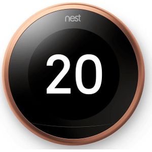 Google Nest Thermostaat Koper