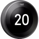 Google Nest Learning Thermostat 3e generatie, zwart - slimme thermostaat - een betere manier om energie te besparen, zwart