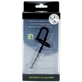 Sport Fucker Siliconen Penis plug / Dipstick - zwart