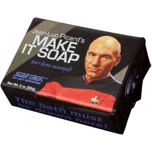 The Unemployed Philosophers Guild MAKE IT SOAP van Jean-Luc Picard Star Trek The Next Generation 1 bar zeep