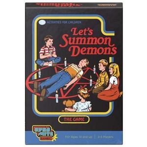 Let's Summon Demons | Kaartspel | Steven Rhodes Games Vol. 1 | Kaart en dobbelspel Met Retro Illustraties van Steven Rhodes | Engelstalige Versie | Cryptozoic Entertainment | Dynomite Games