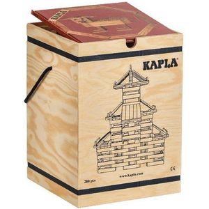 Kapla Holzbaukasten - 280 Steine