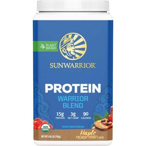 Sunwarrior - Warrior Blend Organic - Eiwitten - Maple French Toast - 750g