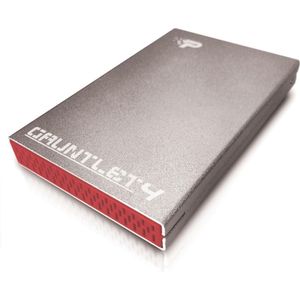 Patriot Gauntlet 3 SATA III 6 Gb/s USB 3.0 harde schijf behuizing compatibel (PCGT325S) meerkleurig SATA 3 Type C Red