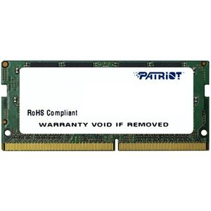 Patriot Memory Serie Signature SODIMM Geheugenmodule DDR4 2400 MHz PC4-19200 8GB (1 x 8 GB) C17 - PSD48G240081S