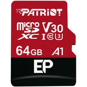 Patriot - EP Series - microSDXC Geheugenkaart - 64 GB - A1-classificatie