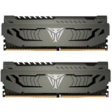 Patriot Viper staal (2 x 16GB, 3200 MHz, DDR4 RAM, DIMM 288 pin), RAM, Zwart