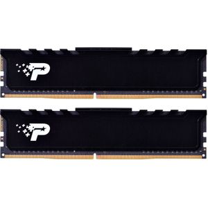 Patriot - Signature Premium - Geheugenmodule - Zwart - 32GB (2 x 16GB) - DDR4 2666MHz