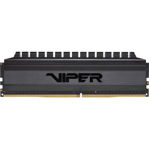 Patriot Viper 4 Blackout (2 x 8GB, 3200 MHz, DDR4 RAM, DIMM 288 pin), RAM, Zwart
