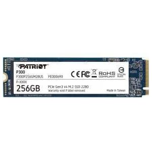 Patriot P300 256GB Interne SSD - NVMe PCIe Gen 3x4 - M.2 2280 - Krachtige Solid State-schijf met hoge prestaties - P300P256GM28