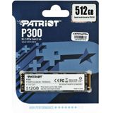 Patriot P300P512GM28 P300 SSD, 512GB, M.2 2280, PCIe NVMe Gen3 x 4, 1700/1100 MB""s, 290K IOPS, 2W