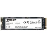 Patriot P300P1TBM28 P300 SSD, 1 TB, M.2 2280, PCIe Gen3x4, 1700/1100 MB/s, 290K IOPS, 2W