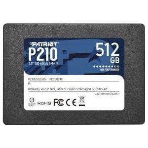 Patriot P210 SSD 256 GB SATA III interne Solid Drive 2,5 inch - P210S256G25