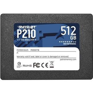Patriot - P210 - Solid-State Drive - 512 GB - Intern - SATA 6Gb/s