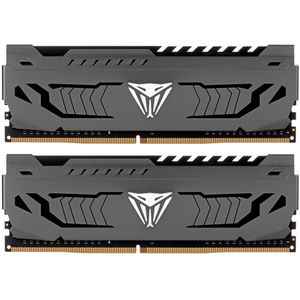 Patriot Viper Steel DDR4 RAM 64 GB (2 x 32 GB) 3600 MHz CL18 UDIMM Desktop Gaming Geheugenkit - PVS464G360C8K