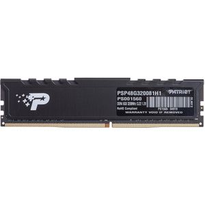 Patriot Memory Signature Premium geheugenmodule DDR4 3200 MHz PC4-25600 8GB (1 x 8 GB) C22 - PSP48G320081H1