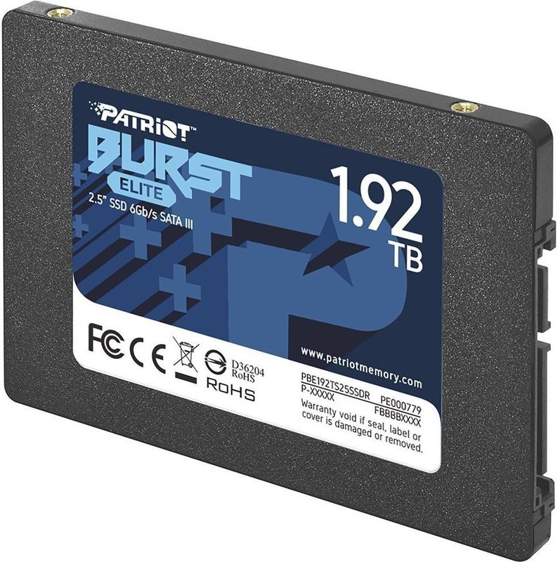 Patriot - Burst Elite - Solid State Disk - 1,92 TB - Intern - 2,5"