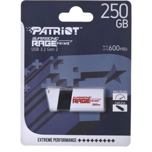 Patriot Supersonic Rage Prime 250GB USB 3.2 Gen 1 High-Performance Pen Drive