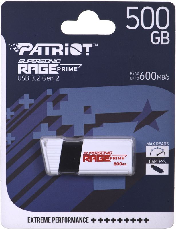 Patriot - Rage Prime - USB-stick - 512GB - USB 3.2 Gen 1