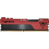 Patriot Memory - Viper Elite II - Gaming Geheugenmodule - Zwart/Rood - 8GB - DDR4 3600