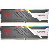 Patriot Viper Venom RGB DDR5 series - DDR5 - kit - 32 GB: 2 x 16 GB - DIMM 288-pin - 5600 MHz / PC5-44800 - unbuffered