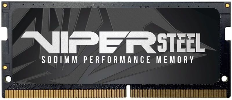 Patriot - Viper Steel - RAM - Zwart - 32GB - 3200 MHz - DDR4 SO-DIMM