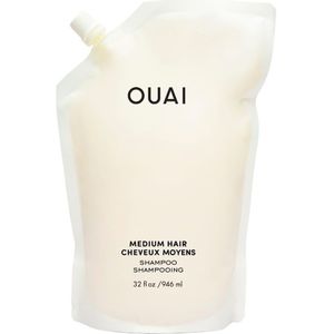 OUAI Medium Shampoo and Refill Bundle