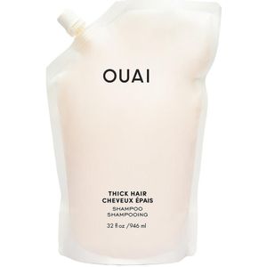 OUAI - Thick Hair - Shampoo - Navulverpakking - 60% Minder Plastic