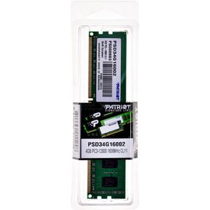 Patriot - Handtekeninglijn - RAM - 4GB - DDR3 - 1600MHz - DIMM 288 pin