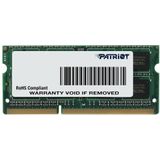 Patriot - PC3-12800 - Geheugenmodule - 4GB - DDR3 RAM - SO-DIMM 204-PIN