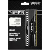 Patriot - Viper 3-serie Black Mamba Edition - RAM - Zwart - 2 x 4GB - 1600 MHz - DDR3