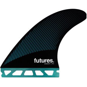 FUTURES R6 RTM - Surfboard vinnen - Hex teal / black Legacy series