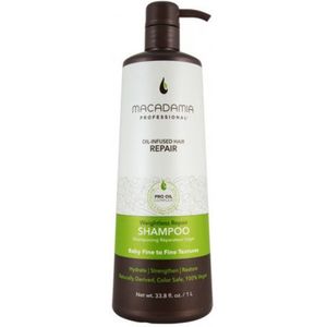 Macadamia Natural Oil Weightless Repair Lichte Hydraterende Shampoo voor Alle Haartypen 1000 ml
