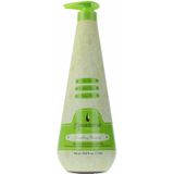 Macadamia Natural Oil Smoothing Shampoo-1000 ml met pomp -  vrouwen - Voor Beschadigd haar - 1000 ml met pomp