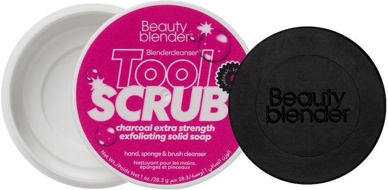 beautyblender - Tool Scrub Charcoal - Vaste Zeep - 28.3 g - Penseelreiniger