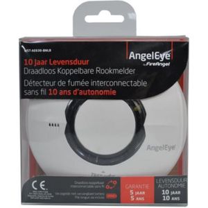 Angel Eye  Rookmelder lithium batterij - Brandbeveiliging Wit