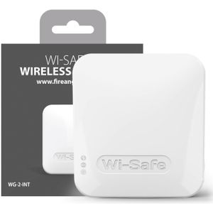 FireAngel WG-2-INT Smart Gateway Hub for Connected Interlinked, Wireless, Carbon Monoxide, Heat, Smoke Alarms-Alerts via App, White