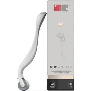 DS Laboratories - Dermaroller - Stimulatiesysteem - 0.3 mm - 540 Pijnloze Titanium Micronaalden