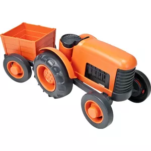 Simba Tractor met Aanhanger en Voorlader