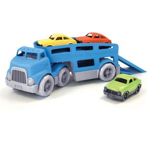 Green Toys vrachtwagen met 3 auto's