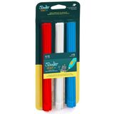 3Doodler Start 3DS-ECO-MIX1-75 3D-printmateriaal Composteerbaar plastic Blauw, Rood, Wit 1 g